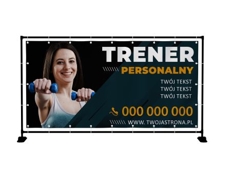 BANER PREMIUM - TRENER PERSONALNY - 2X1M - SUPER JAKOŚĆ!!