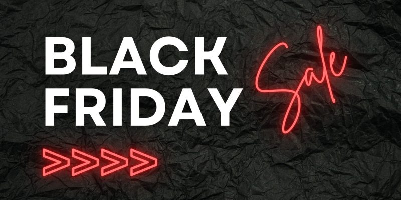 BANER REKLAMOWY - BLACK FRIDAY - 200X100 CM SUPER JAKOŚC!