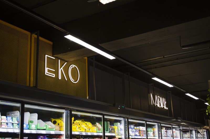 "Eko Nabiał" - Ekskluzywny Neon LED