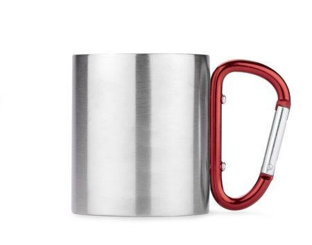 Kubek z karabińczykiem CAMPIC 200 ml