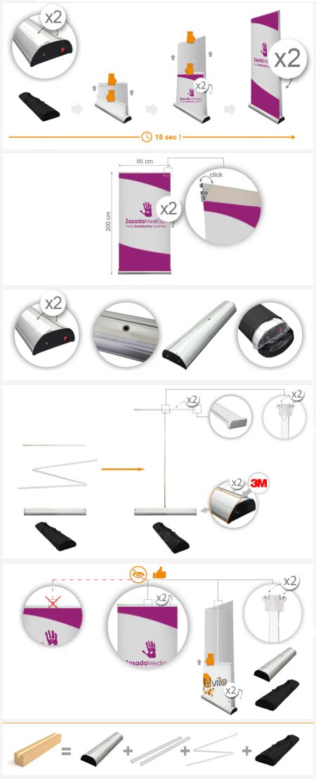 Roll-up Double (85×200 cm)