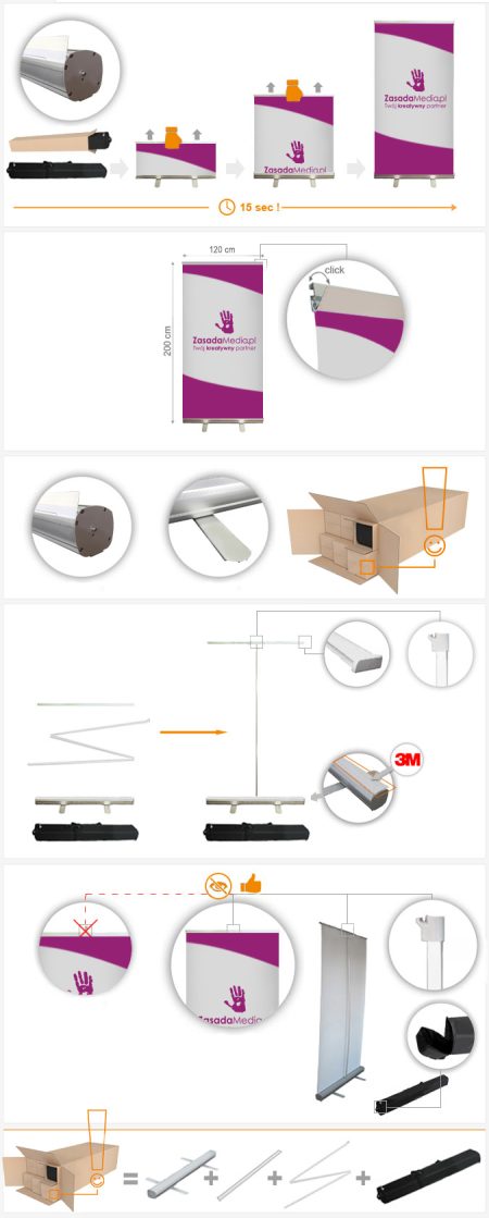 Roll-up Standard (120×200 cm)